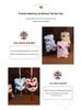 Luminous Lion Dance Lantern Plush Toy - New Year Children's Hanging Ornament