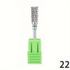 1 Pc Tungsten Carbid Nail Drill Bits Electric Manicure Drill Accessory Milling Cutters for Nail Gel Polish Remover Nail Tools