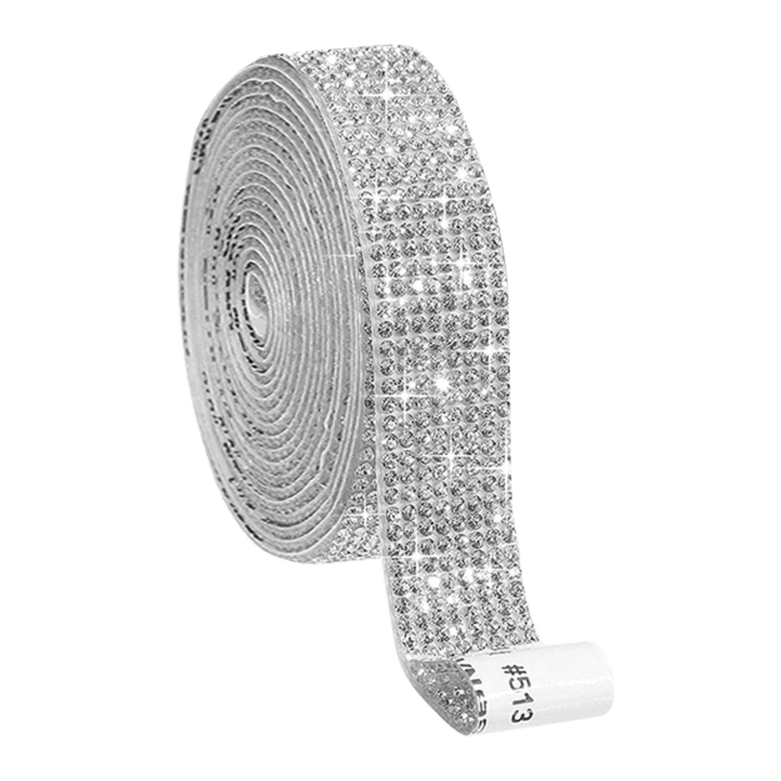 

Самоклеящаяся лента со стразами и бриллиантами DIY украшение из драгоценных камней B белый