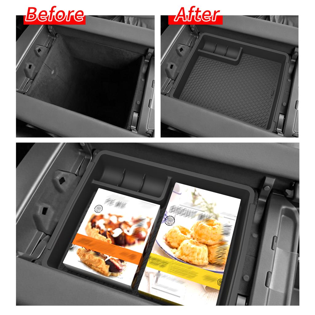 Smabee for Lexus TX 350/500h/550h+ 2024-2026 Double Layer Center Console Storage Tray Dual Layer Console Insert Tray Accessories