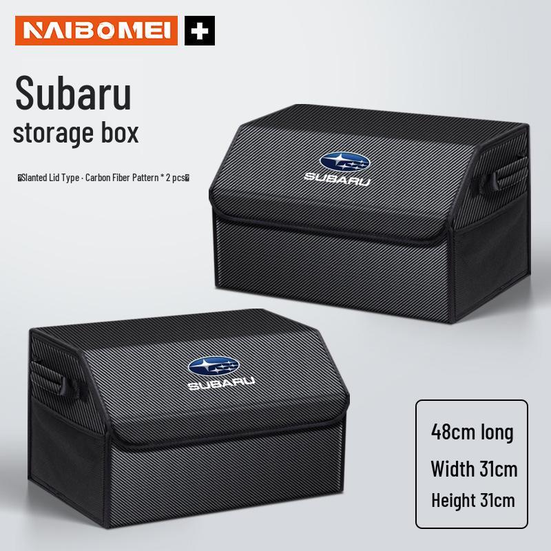 Compatible with Subaru XV, Forester, Legacy, Outback, and More: Car Trunk Storage Box/Interior Accessories.