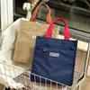 1Pc Portable Student Book Bags Tote Briefcase Travel Top-handle Bags for Women Oxford Handbag Work File Bag Carrying Mommy