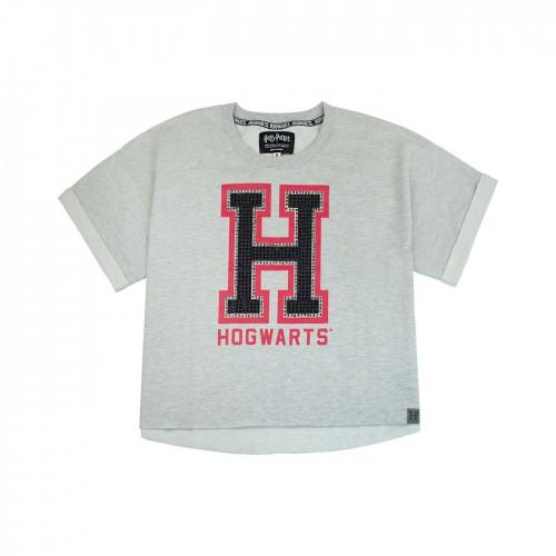 Harry Potter Womens/Ladies Hogwarts Alumni Cropped T-Shirt