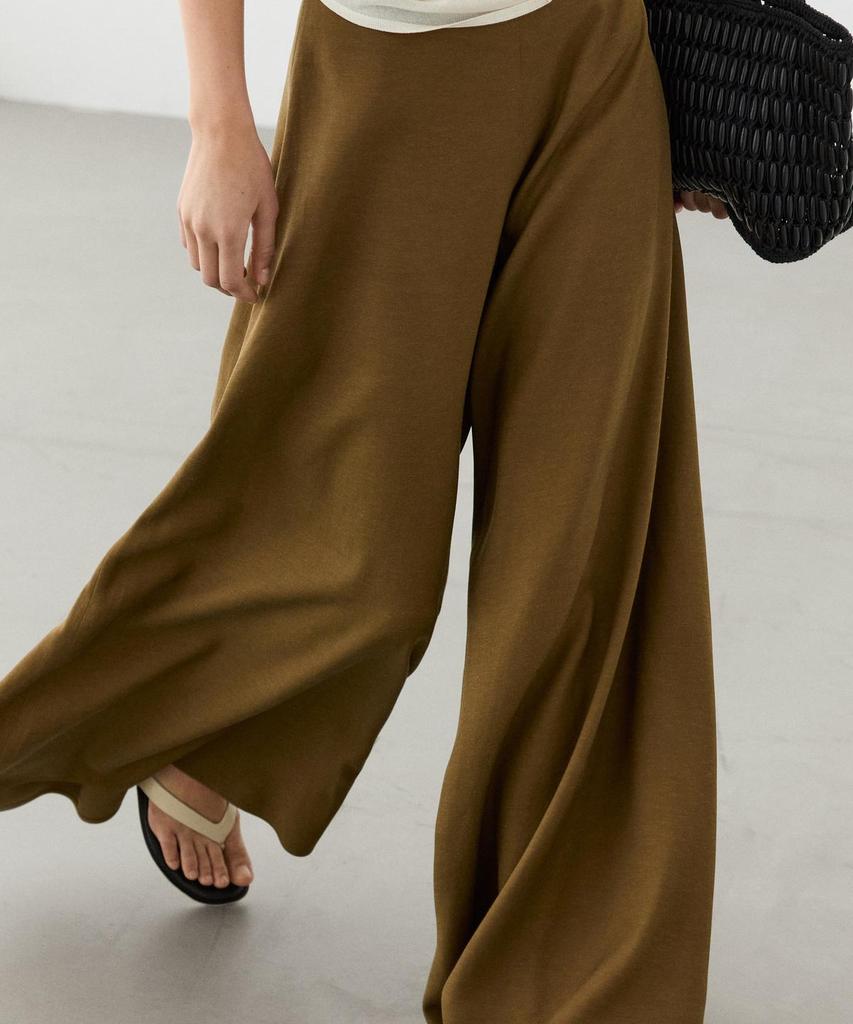 Masimodutti Fluid Wide Leg Pants