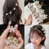 12 Pcs Mini Pearl Hair Clips, Small Claw Clips, Sweet Artificial Bangs Clips Decorative Hair Accessories For Women Girls Leekous