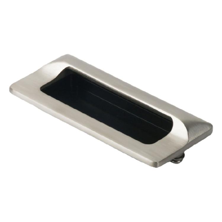 Metal Recessed Drawer Handles set Refined Steel Flush Mount Handles Recessed Handles Upgrades for Dressers & Cabinets