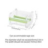 1 Pc Washi Tape Special Creative Cutter Office Stationery Sorting Ledger Transparent Tape Holder Storage Cutter Box