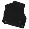 JJ Automotive | Tapis De Sol Noir Velours Sur Mesure Pour VW Passat B8 depuis 2014, Renforcée Dans la Zone de la Pédale