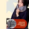 Neck Protection Inflatable Neck Pillow Super Light Pressed Inflation U-shaped Travel Pillow Comfort Foldable