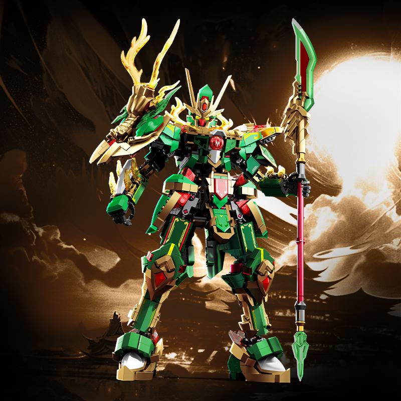 SEMBO BLOCK Warrior Mechanical Characters Mechas Building Blocks MOC GAUNYU Mecha Warrior MOCKids Toys for Boys Birthday Gifts