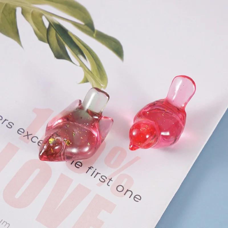 Transparent Silicone Mould Dried Flower Resin Decorative Craft DIY Three-dimensional Bird Mold Epoxy Resin Molds for Jewelry