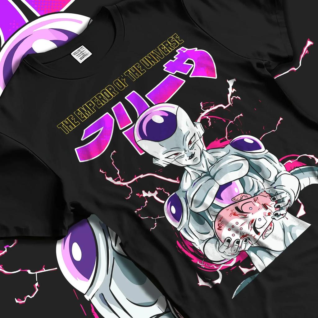 Japan Anime Dragon Ball Vegeta Power Up Manga Graphic Print T-shirt Men Women Streetwear Y2k Harajuku Summer New Tee Loose Casual Cotton Oversized Top