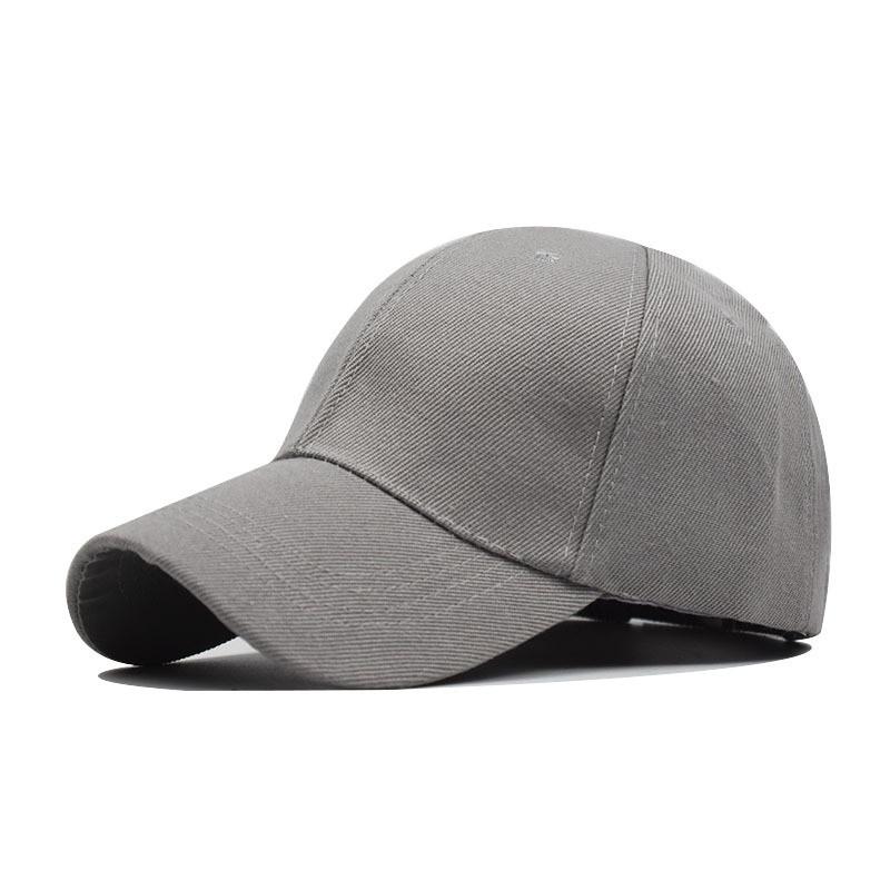 Duck Tongue Hat Sunshade Hat Solid Color Baseball Hat Polyester Cap Breathable