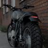 Fanale Posteriore Moto X-STYLE LED Luce Freno con Supporto Fanale Posteriore Moto Rosso Piccolo