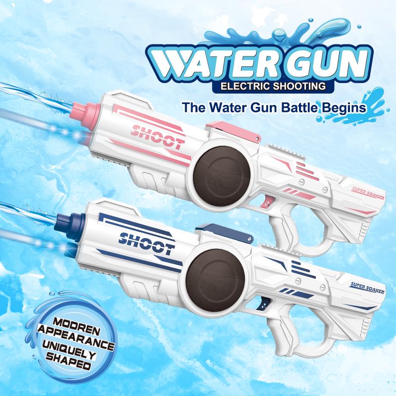 

Kids Automatic Electric Water Gun with Lights - Perfect for Summer Water Fights