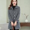 Mom Winter Mink Velvet Coat Mid-length Middle-aged and Elderly Women's Thickened Imitation Gold Velvet Coat