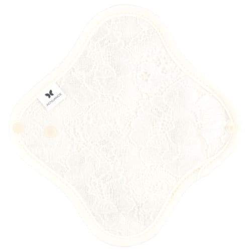 AENUANCE Cloth Pads for Mild Urinary Incontinence, Thin, Absorbent, 2cc Capacity, SS, Non-Waterproof, AESST-180