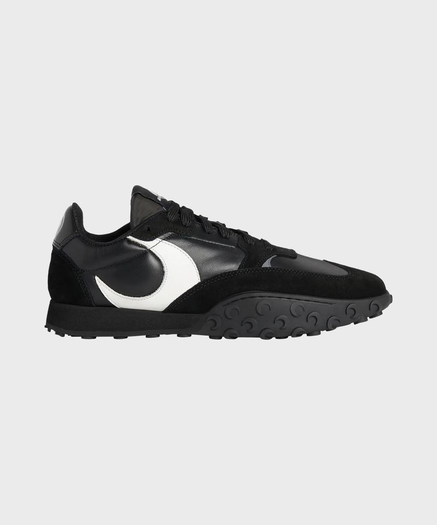 Marine Serre (M) Men'S Suede Leather Ms Rise Black