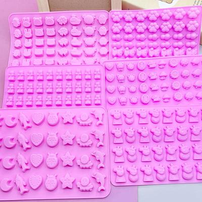 Mini Cartoon Animal Silicone Mold for Wax, Candy, and Cake Decorations