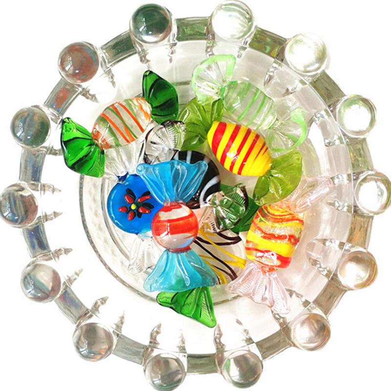 1/5/10 Stück Vintage Glas Süßigkeiten Hochzeitsparty Süßigkeiten Weihnachtsdekoration Geschenk