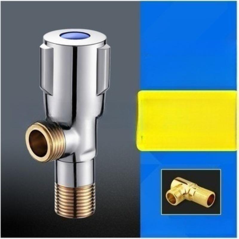 Hot and cold water valve Large flow one in two out globe valve