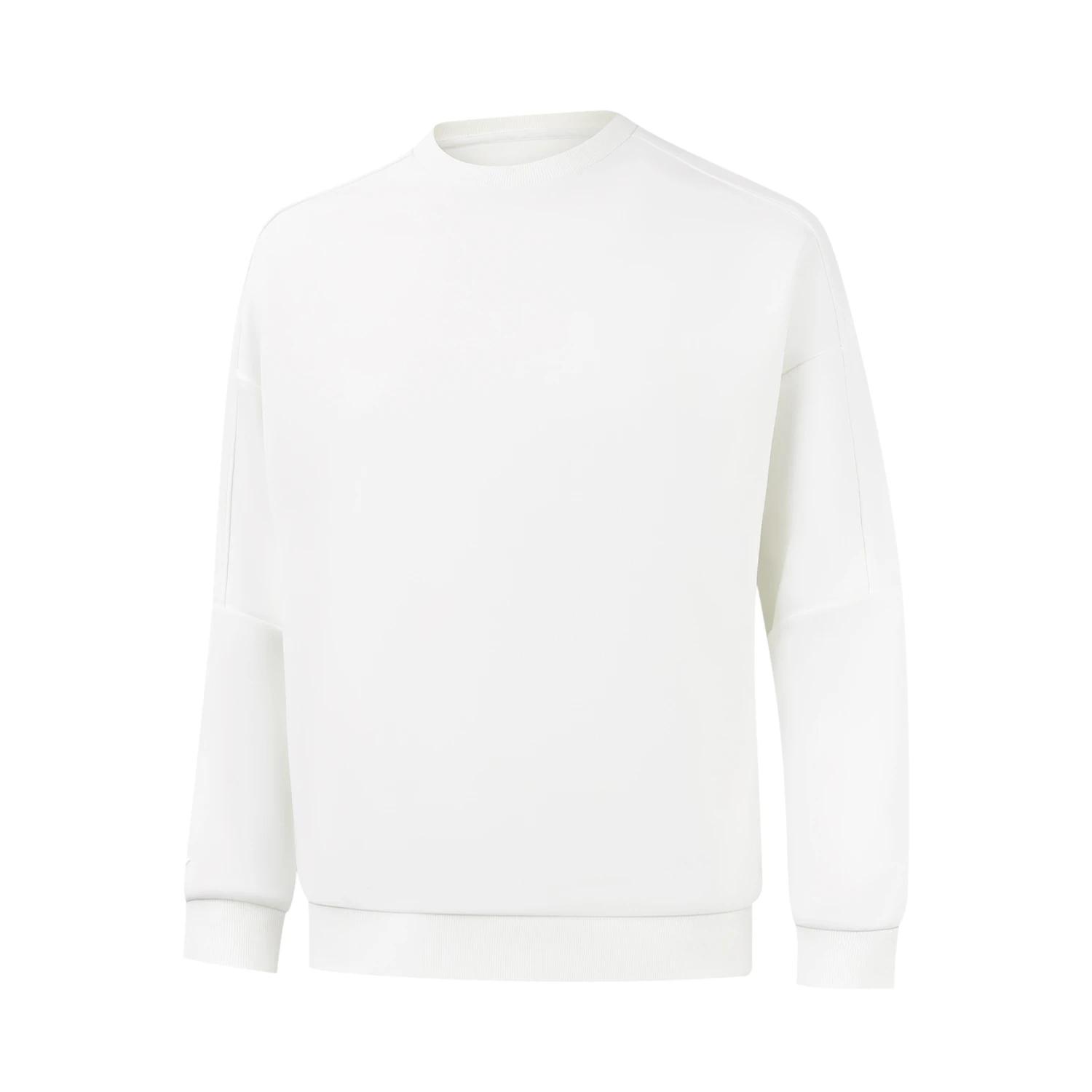 

Серия групповых покупок Lining Свитшот с круглым вырезом, простой пуловер, спортивный кэжуал, удобный, универсальный, мужской свитшот AWDV299-3