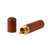 Natural Wood Tootick Holder Capsule Case Portable   Craft (Blackwood)