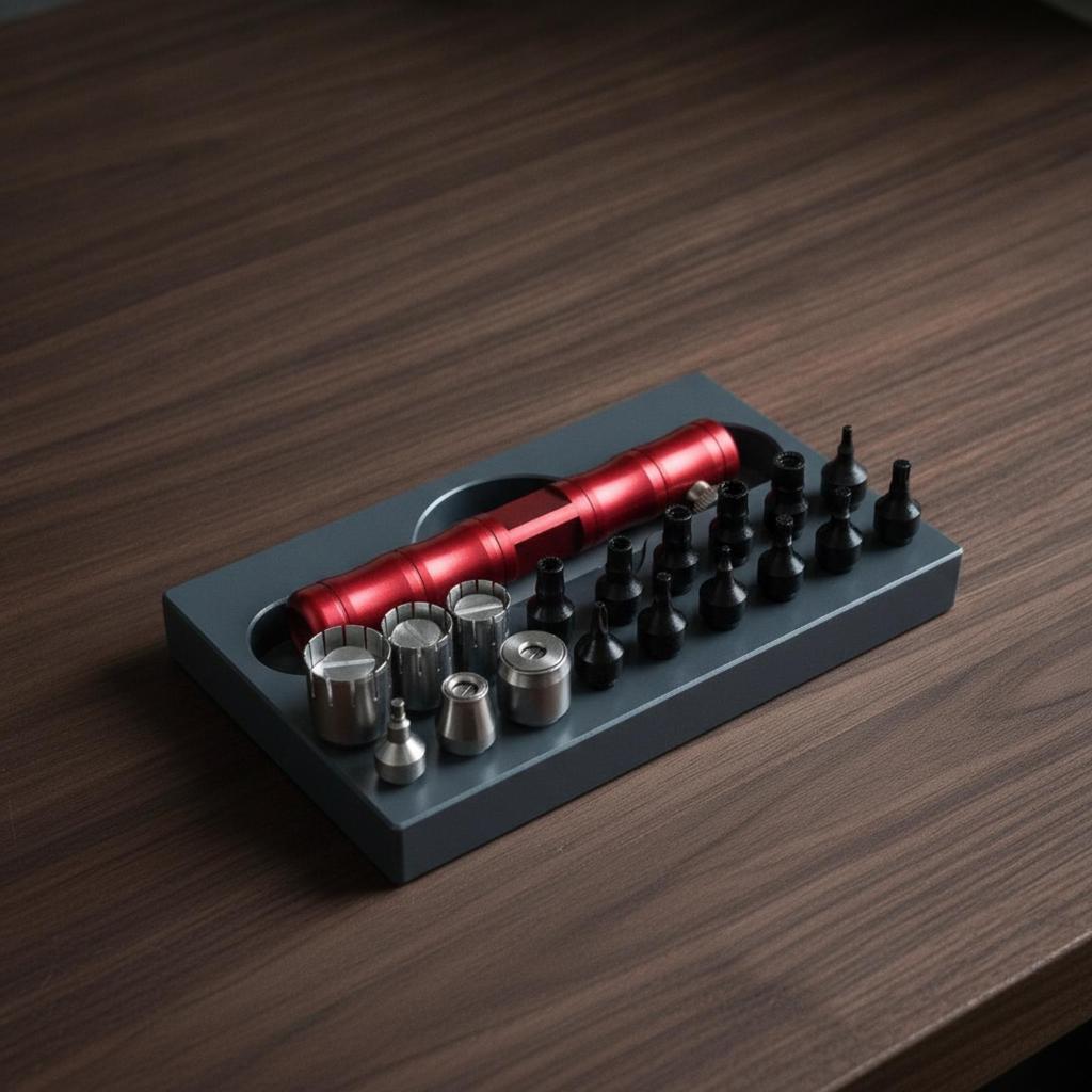 Watch Repair Tool Kit with Tray Compact Multifunctional