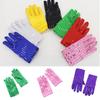Kids Shining Sequins Gloves Lightweight Full Finger Gloves Singing Gloves Christmas Party Shinning Dancing Gloves