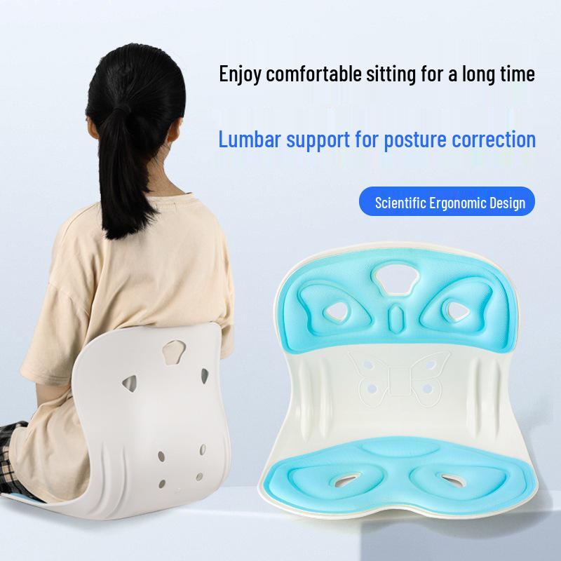 Cross-border Lumbar Support Cushion for Long Sitting, Stress Relief & Posture Correction
