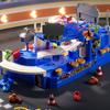Plastic Childrens Race Car Track Set With Doublesided For Kids Playroom Fun
