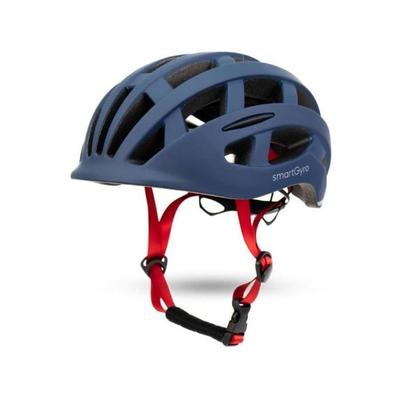 Smartgyro Smart Helmet Urban Helmet with Light for Scooters e-Bike Multi Size Adjustable M/L Blue