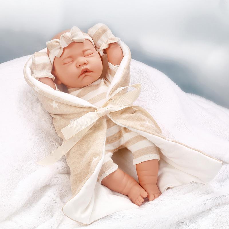 

30 см моющаяся реалистичная мягкая расписанная вручную кукла-реборн для детей, сопровождающая игровую куклу 30CM