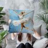 Home Decor Ballet Dancer Art Pillowcase for Home Decor Pattern Cushion Cover Suitable for Sofa Bedroom Car Pillow Cover