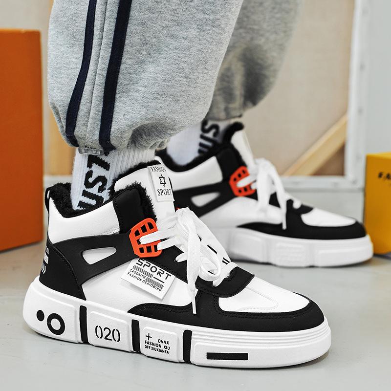 Herren Stiefel Winter Hausschuhe Warme Herren Schuhe Wasserdicht Rutschfeste Plüsch Sneakers Männliche Tenis Schuhe Stiefel Herren Sneakers Winter