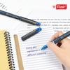 Flair Writometer Silk Ball Pen Pack of 1 x 5pen Blue Ink 0.7mm Gunmetal Clip Matte Finish 10000m Writing Smooth Office School