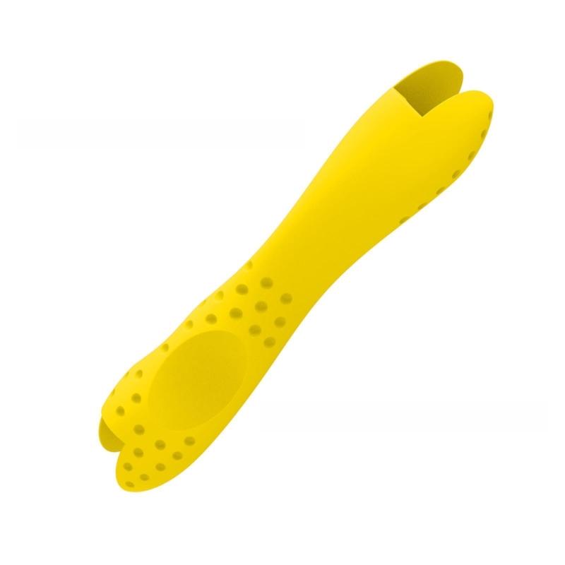 Ergonomic Silicone Pen Grips Writing Aid Grips For Kid Handwriting Colorful Pencil Holder Grips for Children жёлтый