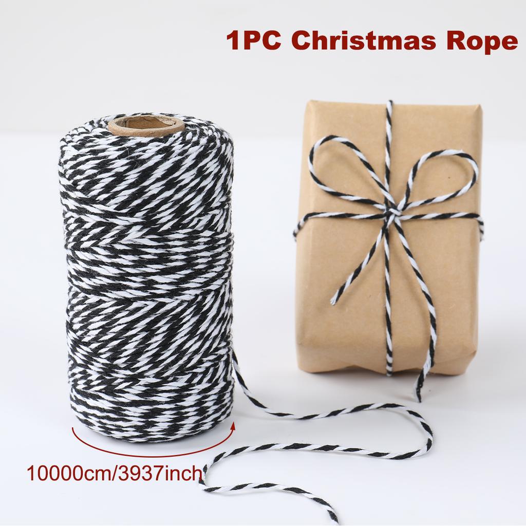 Christmas Wrapping String Rope Merry Christmas Decoration For Home Gift Box Packaging Rope New Year 2026