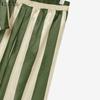 ZANZEA Women Short Sleeve Blouse and Pants Stripe Print Two Piece Suit Sets