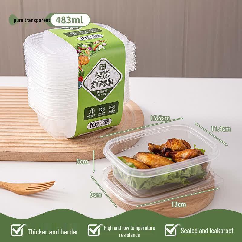 Disposable Microwaveable Paper Food Container