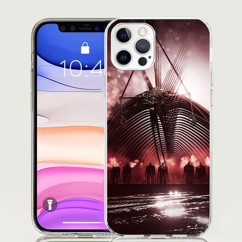 Attack-Titan Rumbling Phone Case For iPhone 17 Air 16 15 Plus 11 14 Pro Max 13 Mini 12 7 8 + SE Pattern Art Customized Cover 17
