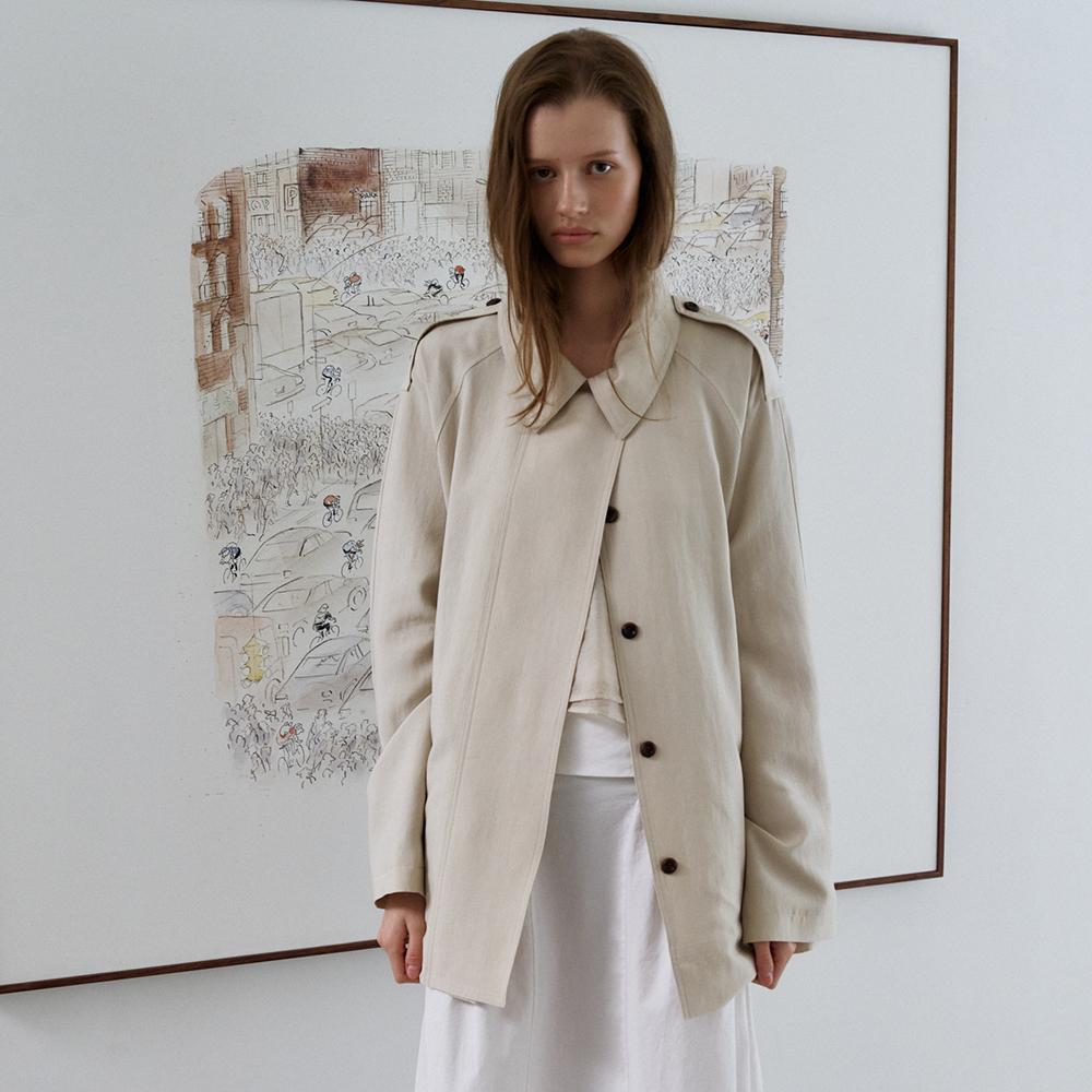 Noeud Raglan Hidden Trench (Beige)