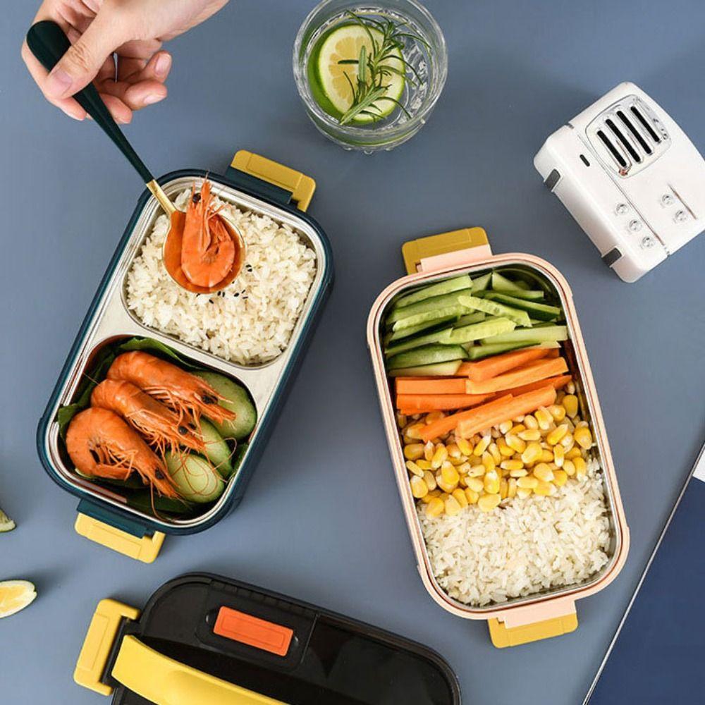 3 Layers Sealed Design Food Storage Container Compartment Food Snacks Box  Canteen