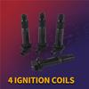 A28G-4PCS Ignition Coil F6T568 For Yamaha YZF R1 2007 2008 4C8-82310-00-00 4C8 82310 00 00 4C8823100000