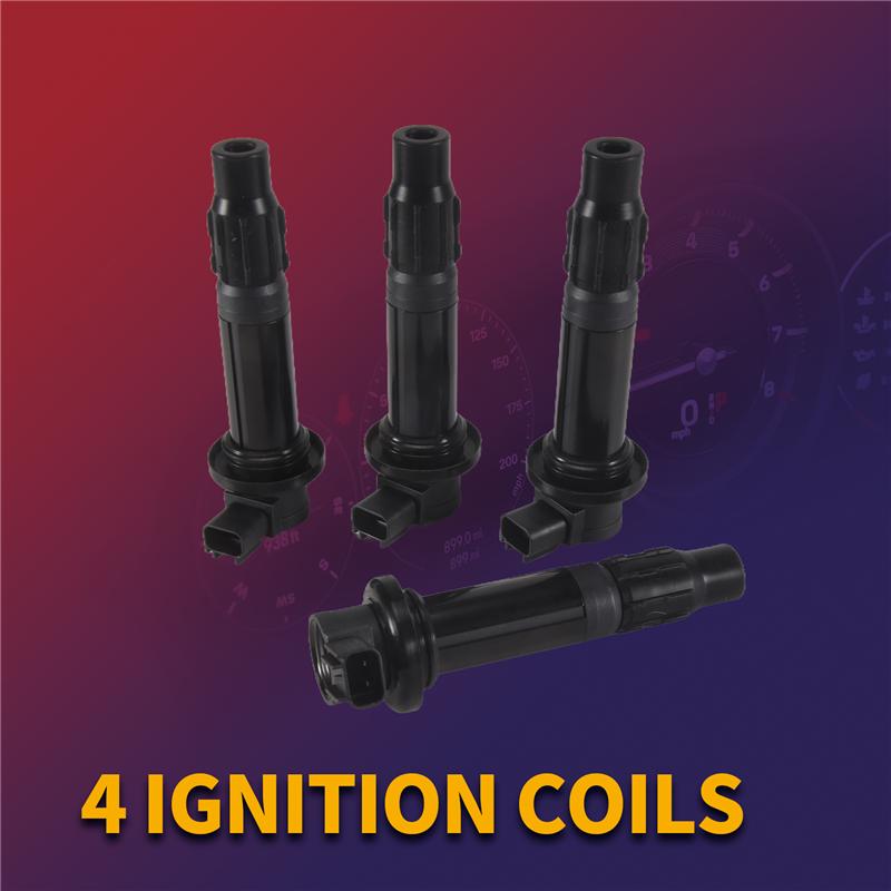 A28G-4PCS Ignition Coil F6T568 For Yamaha YZF R1 2007 2008 4C8-82310-00-00 4C8 82310 00 00 4C8823100000