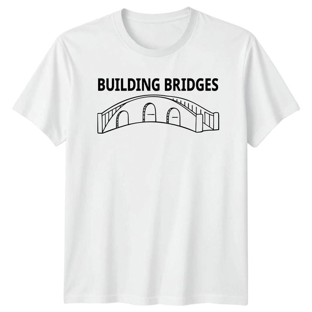 Building Bridges TShirt MLK Day Gift For Him And Her