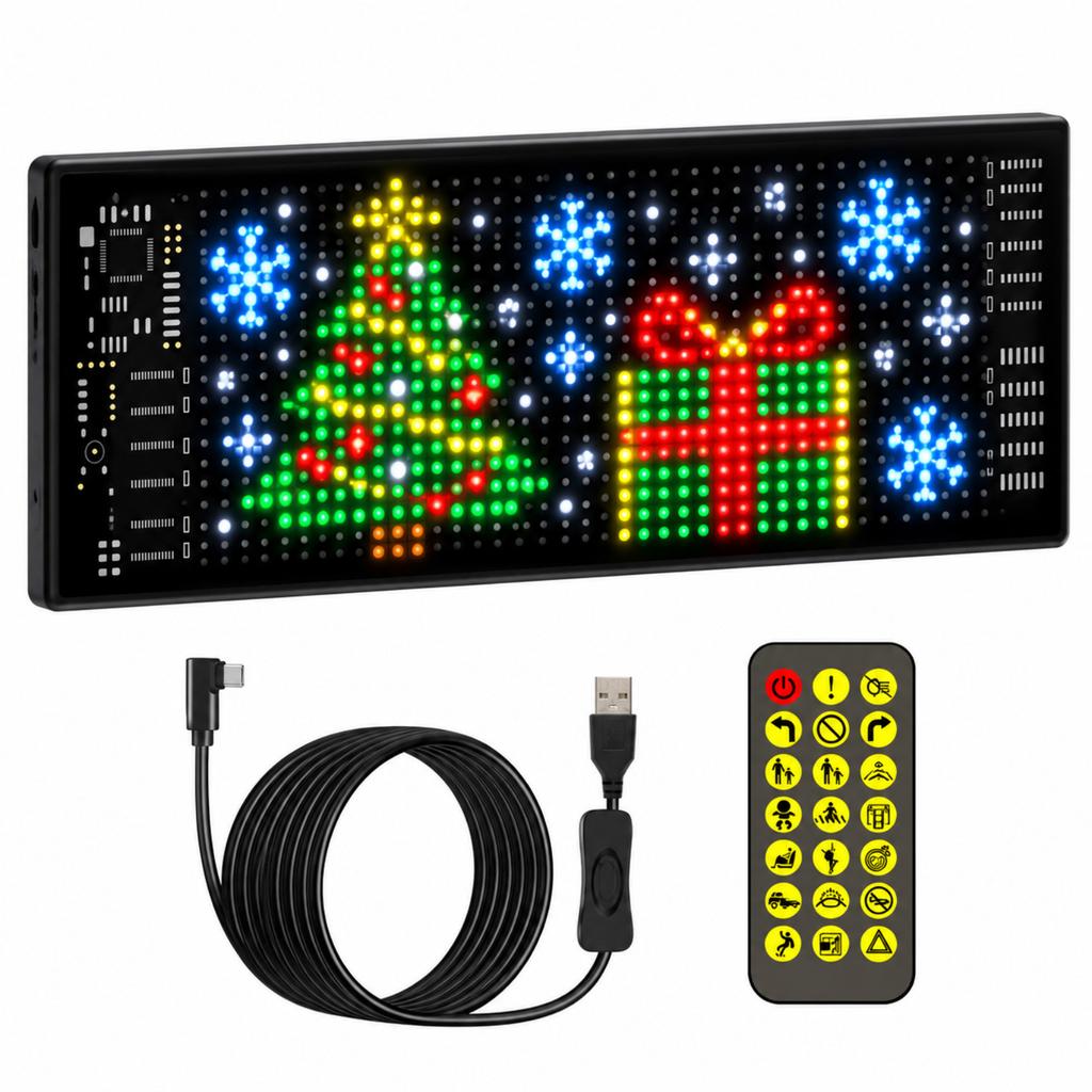 Flexible Display Screen, Thin Screen Panel for DIY Electronics and Crafts