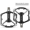 1 Pair of West Rider Bicycle Pedals Double DU Aluminum Alloy Mountain Bike Pedals Chrome-molybdenum Steel Axis Pedals Cycling Eq
