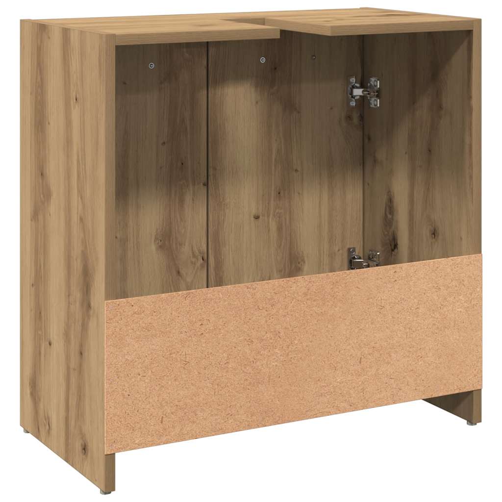 Artisan Oak Bathroom Vanity Cabinet 60 x 33 x 60 cm