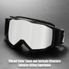New Off-road True Film Anti-fog Riding Eye Protection Glasses, Downhill Skiing Mountain Bike Helmet Eye Protection Sliding